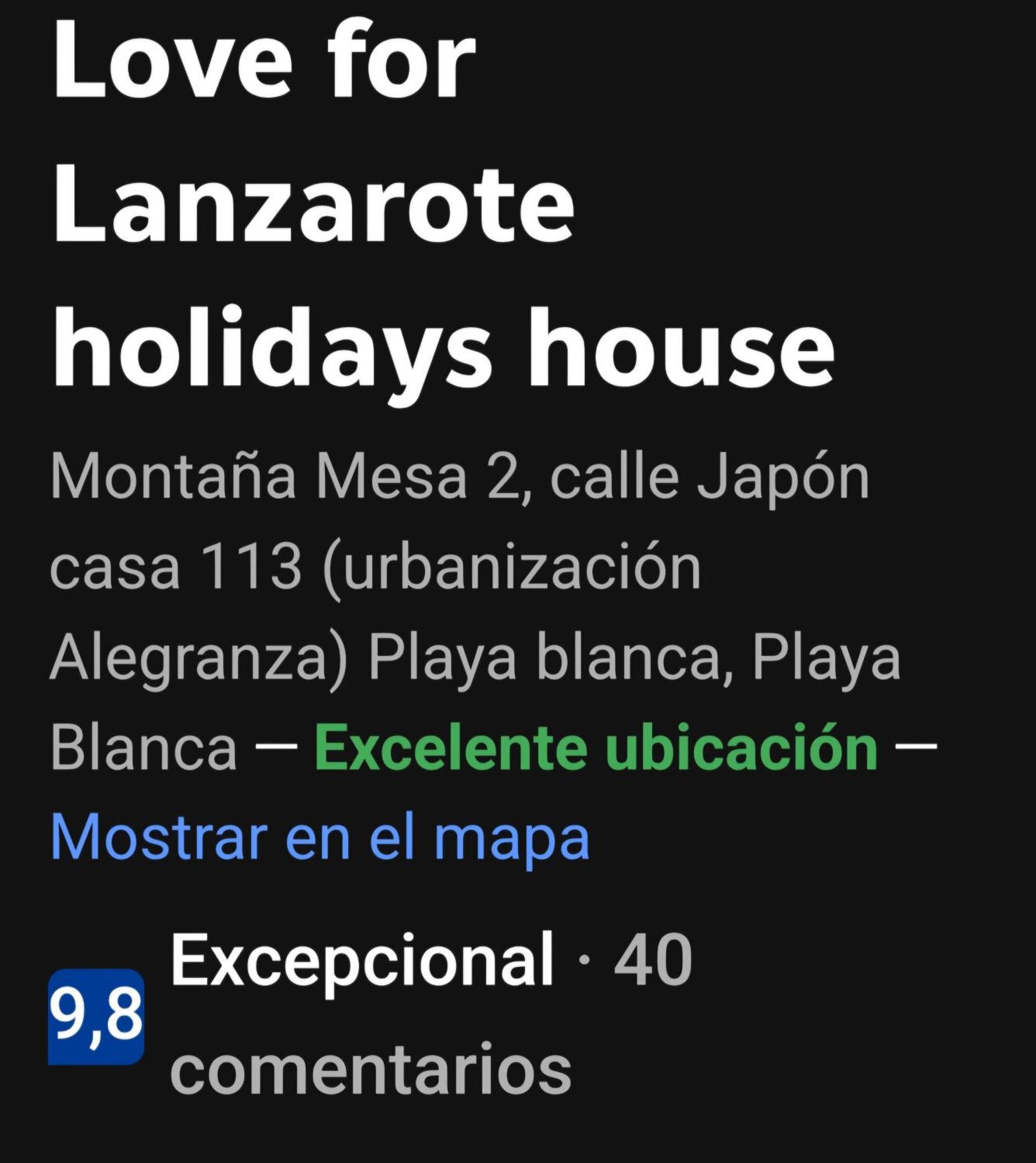Love For Lanzarote Holidays House Playa Blanca  Eksteriør bilde